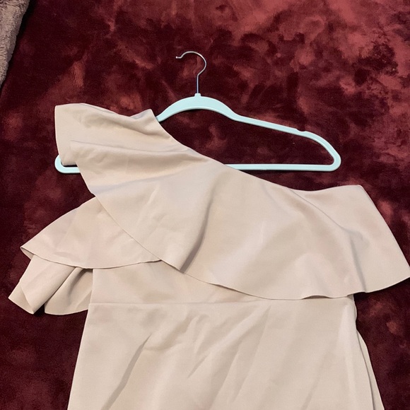 NWT Blush One Shoulder maternity dress - Picture 1 of 5